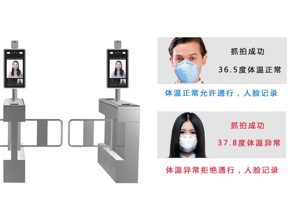 人脸识别测温门禁机