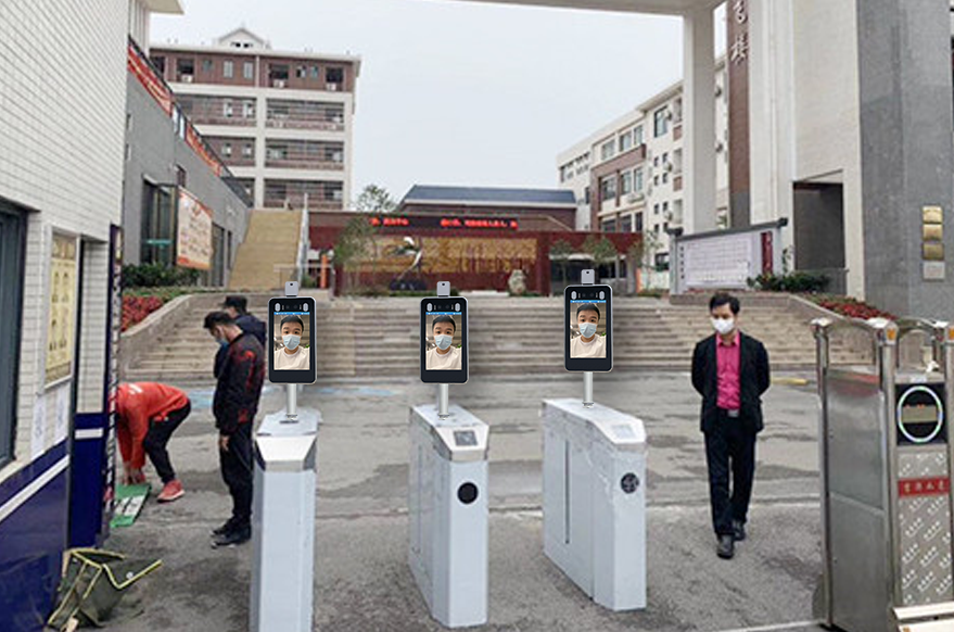 校园“刷脸”签到,人脸识别考勤机系统在学校场景应用_深圳捷易科技
