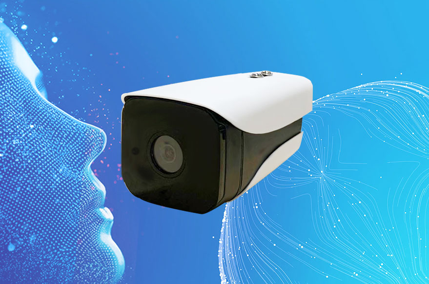 捷易科技C191无感人脸抓拍摄像头 200万像素 智能人脸识别抓拍红外筒型网络摄像机