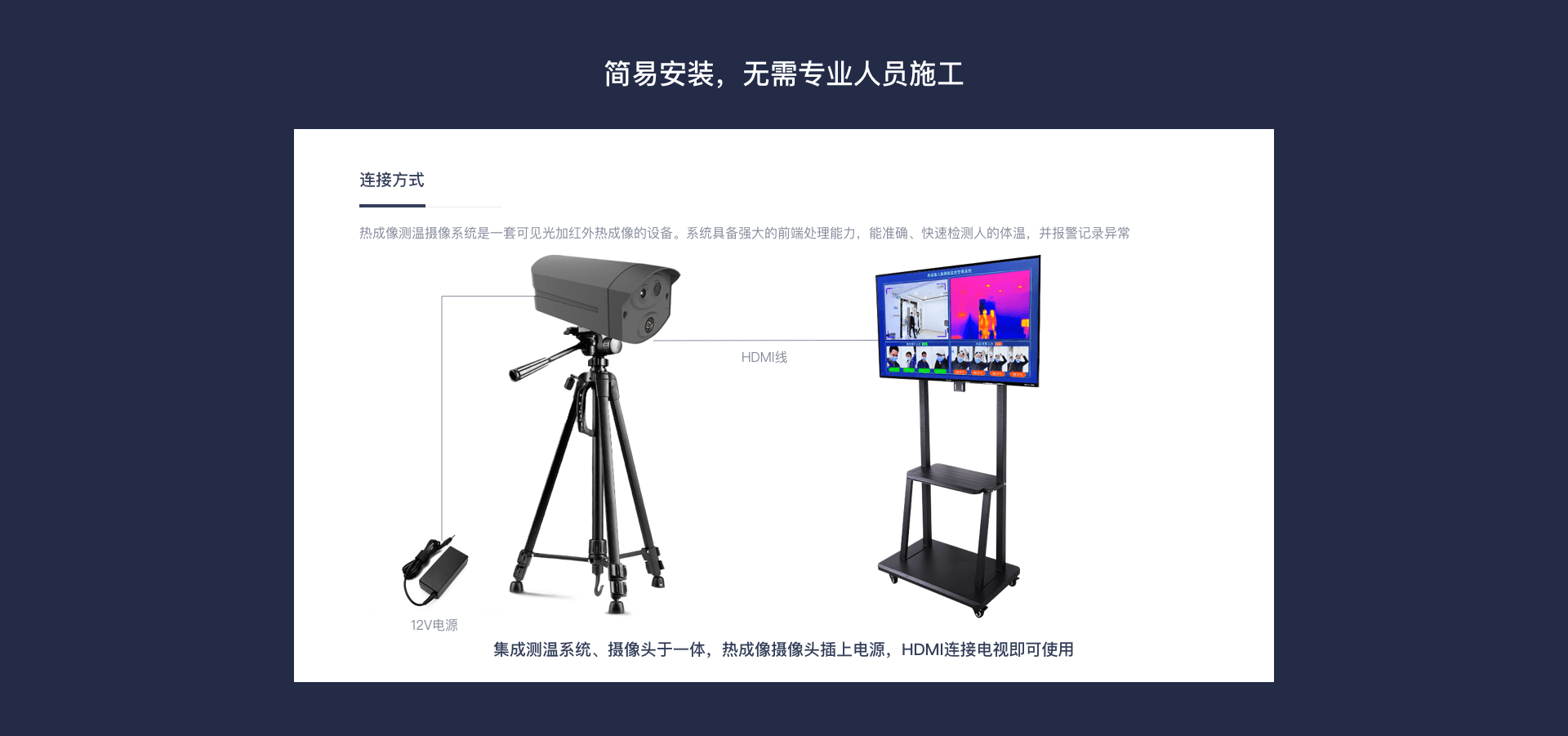 200万热成像测温摄像机