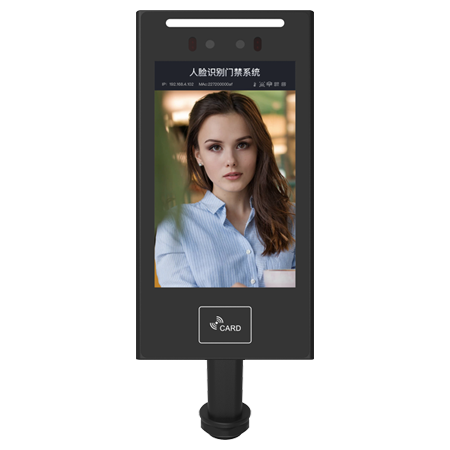 8寸人脸识别扫码刷卡门禁一体机