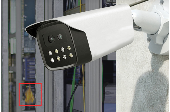 安全可靠，三光谱防明火摄像机为工厂生产线带来更高效的安全保障